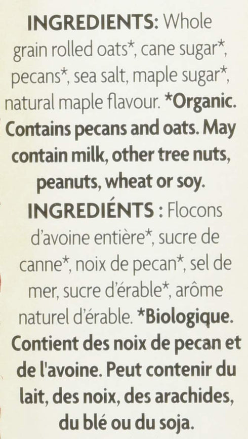 1.76 (Pack 8) Natures Path, Oatmeal Pouches Maple Nut Organic Ounce