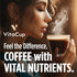 VitaCup Mineral Coffee, Hydrate & Restore with Sea Minerals, Electrolytes, Organic Medium Dark Roast, 10oz