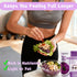 14.11OZ Dried Ube Konjac Rice Purple Sweet Potato Shirataki Rice Alternative Low Carb, Keto Friendly, Gluten-Free