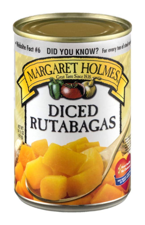 Margaret Holmes Seasoned Vegetable Diced Rutabagas Pack of 6 Cans (14.5 oz)