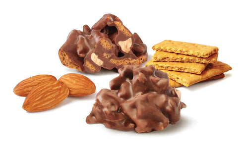 OMG's 680g/24 oz OMG! Milk Chocolate Almond Toffee Clusters
