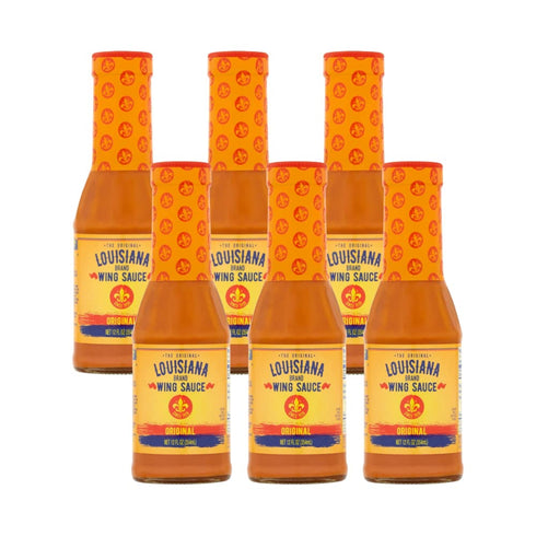 "LOUISIANA" Brand Louisiana Brand The Original Wing Sauce, Added Hot & Spicy Flavor for