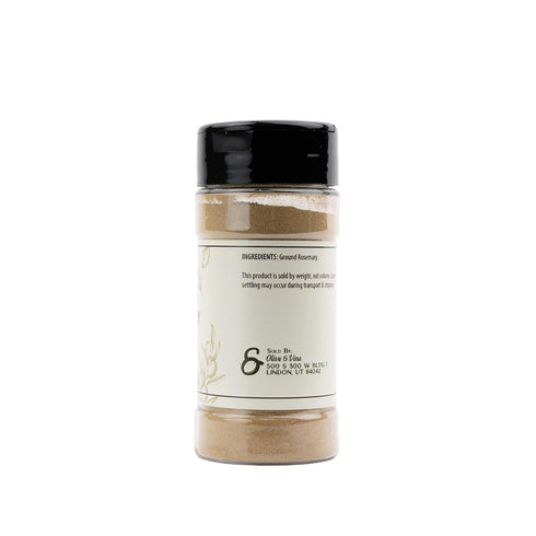 (1.52 Olive & Vine Ground Rosemary, Earthy & Piney Flavor, Seasoning for Roasts, Soups, and Stews, With Rich Tradition