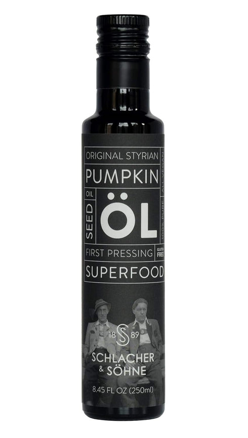 Schlacher & Soehne Styrian Pumpkin Seed Oil: 100% Pure, Cold Pressed, Non