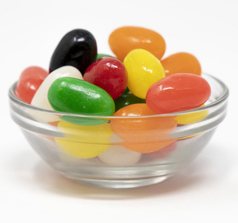 YANKEETRADERS Jumbo Spiced Jelly Beans, 7 Classic Flavors, 4 Pound Bulk Bag