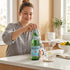 750 mL (25.30 oz) 6 Pack San Pellegrino Sparkling Natural Mineral Water fl Glass Bottles Premium Italian Carbonated