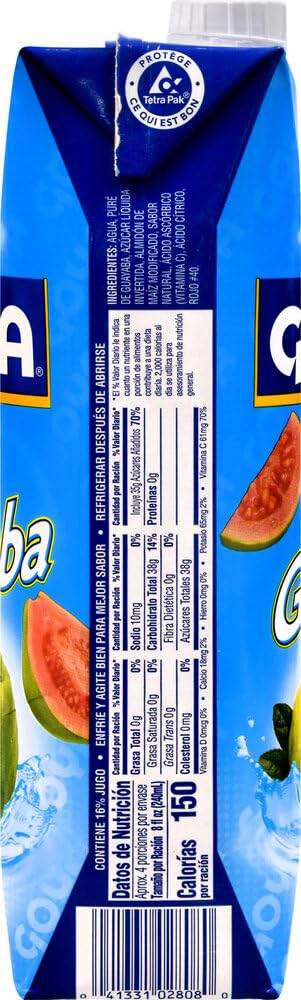 33.8 (Pack 2) Goya Guava Nectar, Ounce