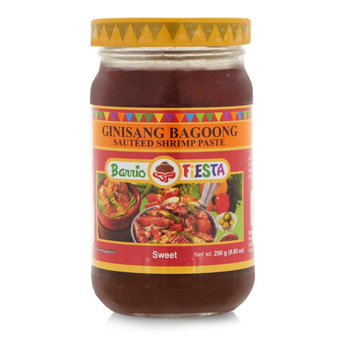 Barrio Fiesta Ginisang Bagoong Sauteed Shrimp Paste - Sweet 8.85oz (250g), 2 Pack