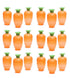 East & West 18 Easter Fillable Eggs - Carrots