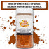 9 oz Spice Madness - Cedar Plank Sweet & Smoky Salmon Rub