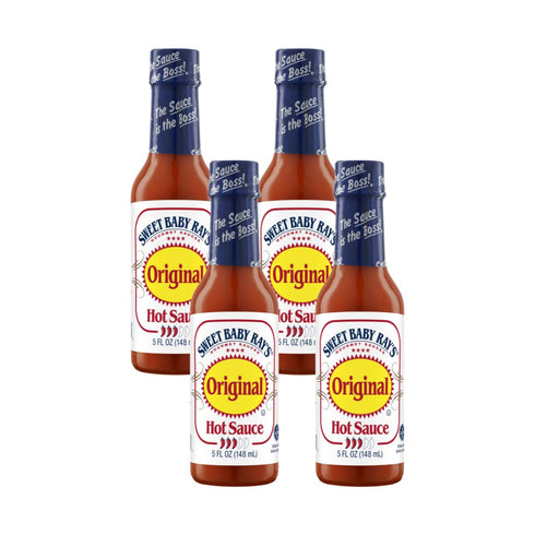 Sweet Baby Rays Original Hot Sauce 5 Fl Oz (Pack of 4)