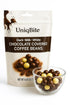 UNIQBITE Chocolate Covered Coffee Beans, 4.4 Oz, Mixed Chocolate Dragees with Whole