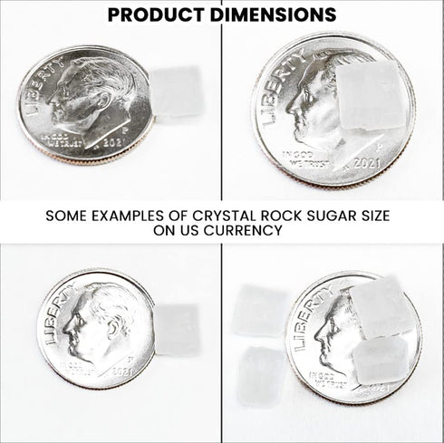 5 NY SPICE SHOP Rock Sugar Pound Bag Rock Candy Crystals Sugar Rocks Whole Crystals Rock Candy Rock Sugar for Tea