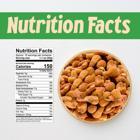 Lb. Sincerely Nuts Honey Roasted Cashews | Two Bag | Deluxe Kosher Snack Food | Healthy Source of Protein & Nutritional
