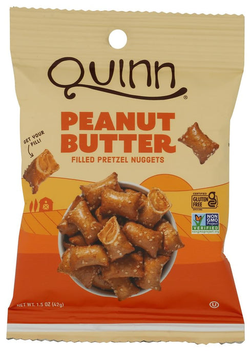 Pack, 1.5 OZ QUINN Peanut Butter Filled Pretzel Nuggets Snack