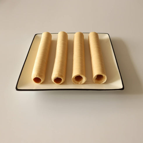 Stuffer,15m/49ft, 20mm,1 HAIKISS Edible Drying Sausage Casing, HALAL Collagen Sausage Casings for Most Delicious