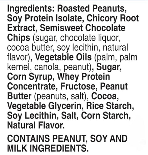 Generic 10g 30 Peanut Butter Dark Chocolate Protein Bars of protein per bar, bars Gluten-Free Chewy Snack Bars
