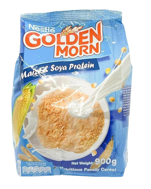 Golden Morn Cereal I Maize & Soya, SoyaBeans. High in Plant Protein,