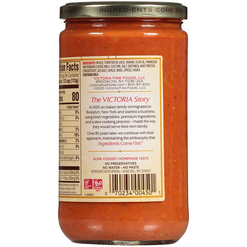 Victoria Vodka Sauce (25 Ounce)