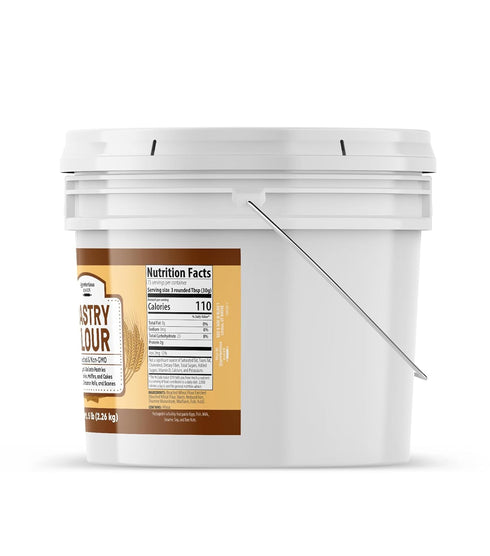 (5 Unpretentious Pastry Flour, Non-GMO, Great For Flaky Pastries, Pies, Muffins, Biscuits Pound)
