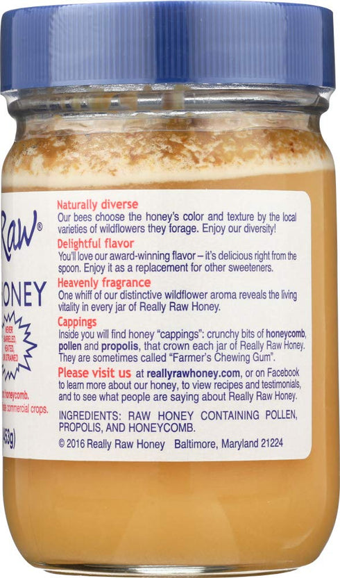 1 lb (453 1 lb (453 2pcs Really Raw Honey, Honey, g) Really Raw Honey, Honey, g)