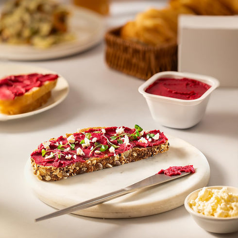 (Pack 1) 100gm 5 100% Simplify Cashew & Beetroot Dry Spread - of - Kid Friendly | Each Makes for Sandwich | Tasty