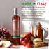 VAL PANARO 500 ml Organic Apple White Balsamic Vinegar Authentic Italian, Glass Bottle, Sweet & Fresh Condiment