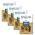 Sfoglini Trumpets Pasta (Organic Durum Semolina) Campanelle/Bell Shape for Sauce Capture (4-Pack,