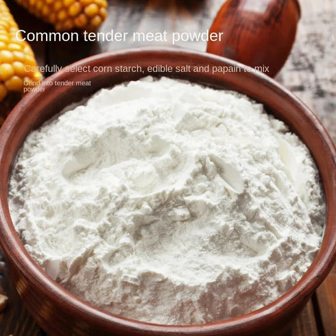 258gMeat Tenderizer Powder Tenderizer Powder | Unseasoned, No MSG | Kitchen Essential for Juicy, Flavorful Meals |