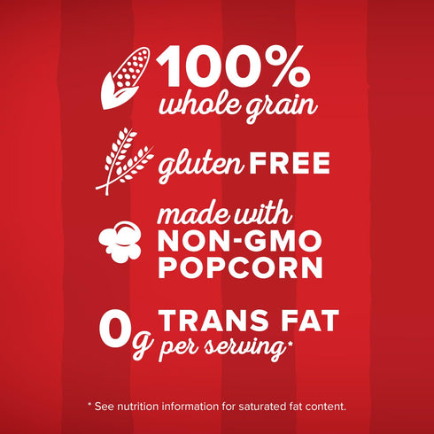 3g 3.3 oz., 6-Count Orville Redenbachers Microwave Popcorn, Kettle Corn, Fiber Per Serving