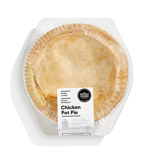 WHOLE FOODS MARKET Chicken Pot Pie Large, 26 OZ