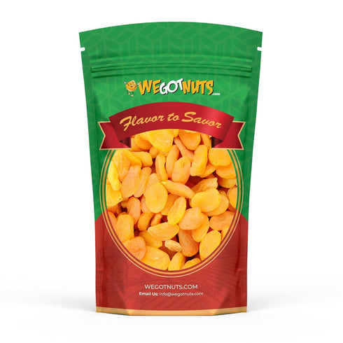 3 Lbs We Got Nuts Dried Tajikistan Apricots in Resalable Bag