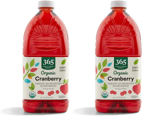 365 by Whole Foods Market, Organic Cranberry Juice Blend, 64 Fl Oz
