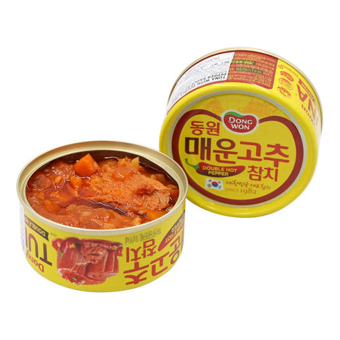 5.29 Dongwon, Tuna Chunk Or Flake Styles In Double Hot Pepper, Ounce