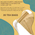 (35 Gut Balance Herbal Tea Supports Overall Gut Microbiome Health & Occasional Bloating Support | After-Meal Digestive