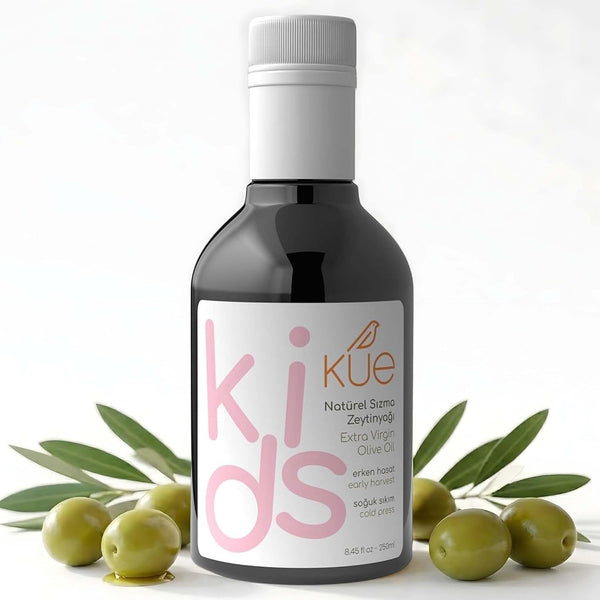 Kue Kids Extra Virgin Olive Oil, 8.45 fl oz - Cold Pressed