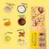 The Gourmet Granola 12 Pack Amazing Lemon Almond Granola Bars | | Gluten, Dairy, & Soy Free | Made in Omaha, NE |