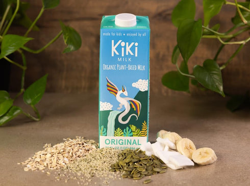 (32 Oz Kiki Milk Plant Based Milk - The Sample Kit Fl of Each) - Chocolate Milk + Unsweetened + Organic Original