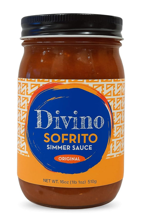 Divino Foods Sofrito Simmer Sauce Latin Cooking Sauce & Marinade for Chicken, Rice