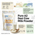 NUTRAVILLA A2 200 Full Cream Desi Cow Milk Powder | Made From Organic Grass Fed Desi Cow | Grams