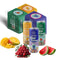 Happie Fungi Fusion Variety Pack Sparkling Adaptogen Drink with Lions Mane, Cordyceps