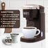 100ct, 100% Maud's Dark Roast Coffee Pods, Single Serve Pods Arabica Coffee, Compatible with Keurig K Cups Maker