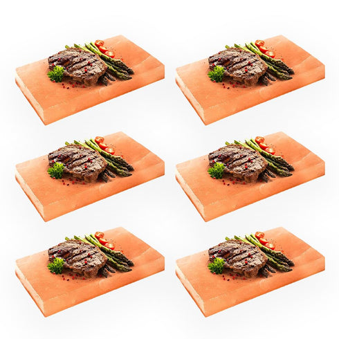 Generic Himalayan Pink Salt Blocks for Cooking & Grilling Pack of 6 |