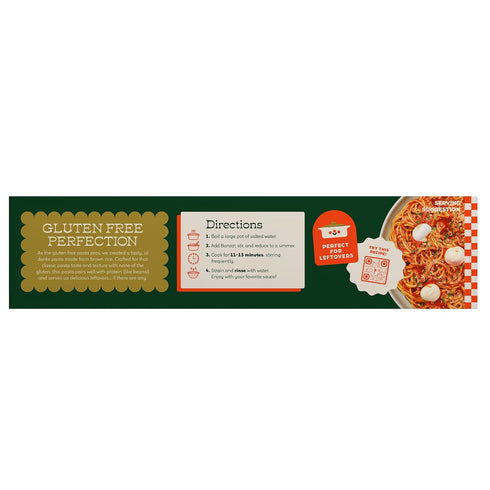 (12-Pack) Banza Brown Rice Spaghetti - Gluten-Free Pasta Made in Italy - Non-GMO, Classic Texture, Perfect