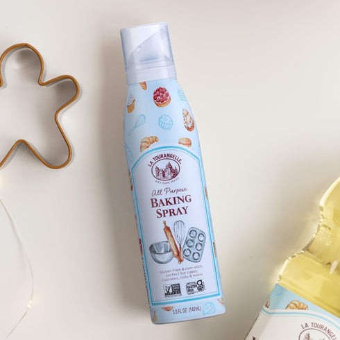 147 ML La Tourangelle All Purpose Baking Spray, Gluten Free, Non Stick