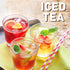 40 The Republic of Tea Ginger Peach Black Iced Tea Bags, Large Quart-Sized Iced Tea Pouches, Naturally Caffeinated