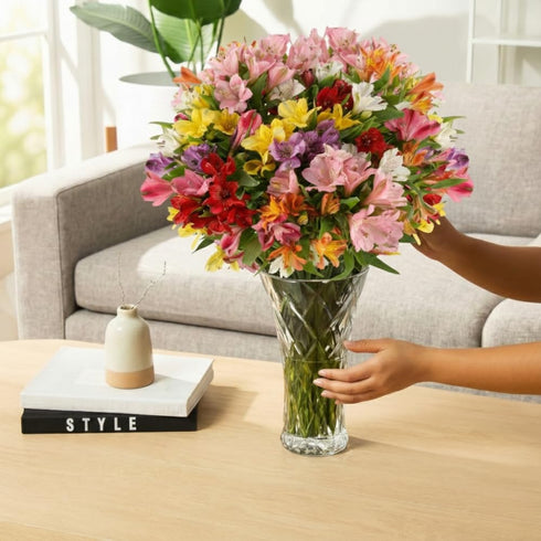 24 Aquarossa Farms Mothers Day Flowers for Delivery, Fresh Flowers Bouquet, Handpicked from the Farm, Gift for Mom