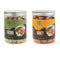 Wasabi Cashews and Honey Cashews Bundle - TopFood Premium Roasted Cashews Whole,