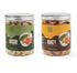 Wasabi Cashews and Honey Cashews Bundle - TopFood Premium Roasted Cashews Whole,