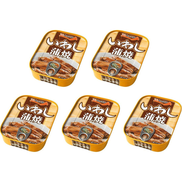 OSK Kabayaki Grilled Sardines Sweet Soy Sause 3.17oz(90g) Set Of 5 Wild Caught